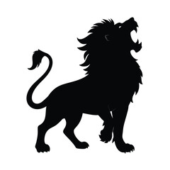 black panther cartoon vector Illustration