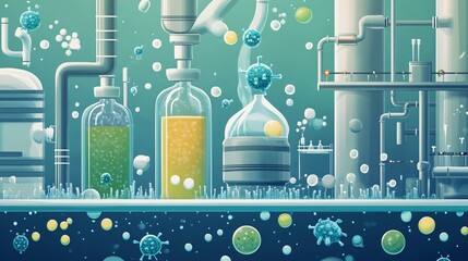 Industrial microbiology applications microbial fermentation biofuels and biotechnology advancements