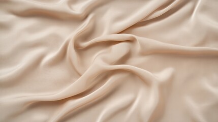 Obraz premium Abstract background with pink silk cloth. Texture of shiny satin fabric with waves and drapery. Vector realistic wallpaper with luxury flowing textile. Elegant background with rose smooth material