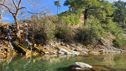 Flowing through the village of Dokuzoluk Recreation Area the Karaisali district of Adana province, the mesmerizing view of Eglence River provides a restful sight perfect for a weekend activity.