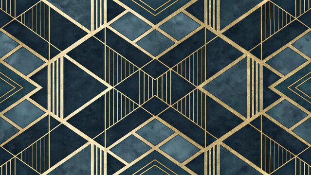 elegant geometric ornament - seamless pattern for your design
