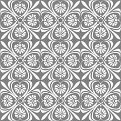simple seamless abstract gray and white pattern, texture