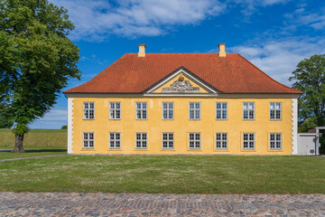 Building at Fortress Katsellet in Copenhagen