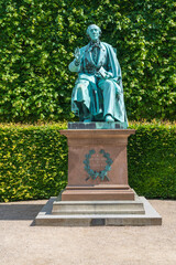 Obraz premium The statue of Hans Christian Andersen in Copenhagen
