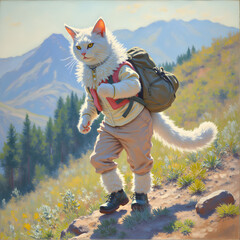 mountain, hiking, woman, nature, people, hiker, landscape, outdoors, mountains, sport, adventure, tourist, travel, walking, sky, backpack, couple, hike, activity, climbing, summer, rock, active, walk,