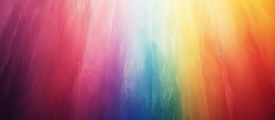 Vibrant Rainbow Hues Abstract Background