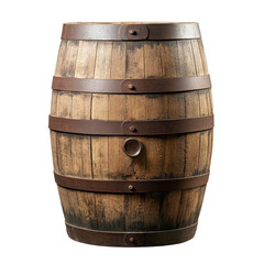 Fototapeta premium Barrel wooden wine wood oak whiskey cask background old beer. Cellar barrel wooden wine distillery winery dark keg table alcohol rum drink vintage container vine black top vino storage bourbon tap