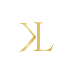 Creative KL letter logo design featuring a modern, professional style. Ideal for businesses, startups, or personal branding. Sleek typography ensures versatility for logos, merchandise, and more.