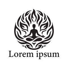 Meditation Logo Design.
