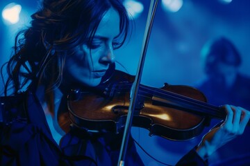 Fototapeta premium violin at a concert