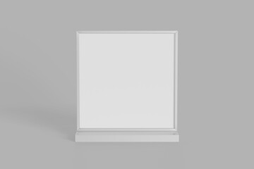 Clear poster billboard for advertising