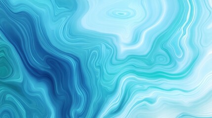 Obraz premium Abstract Blue Swirling Water Color Pattern Design