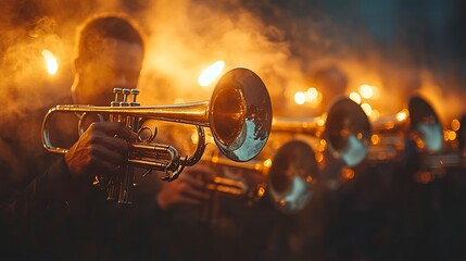Band Brass Instruments Performance image