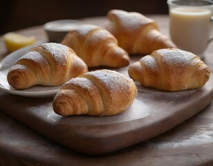 croissants on a plate