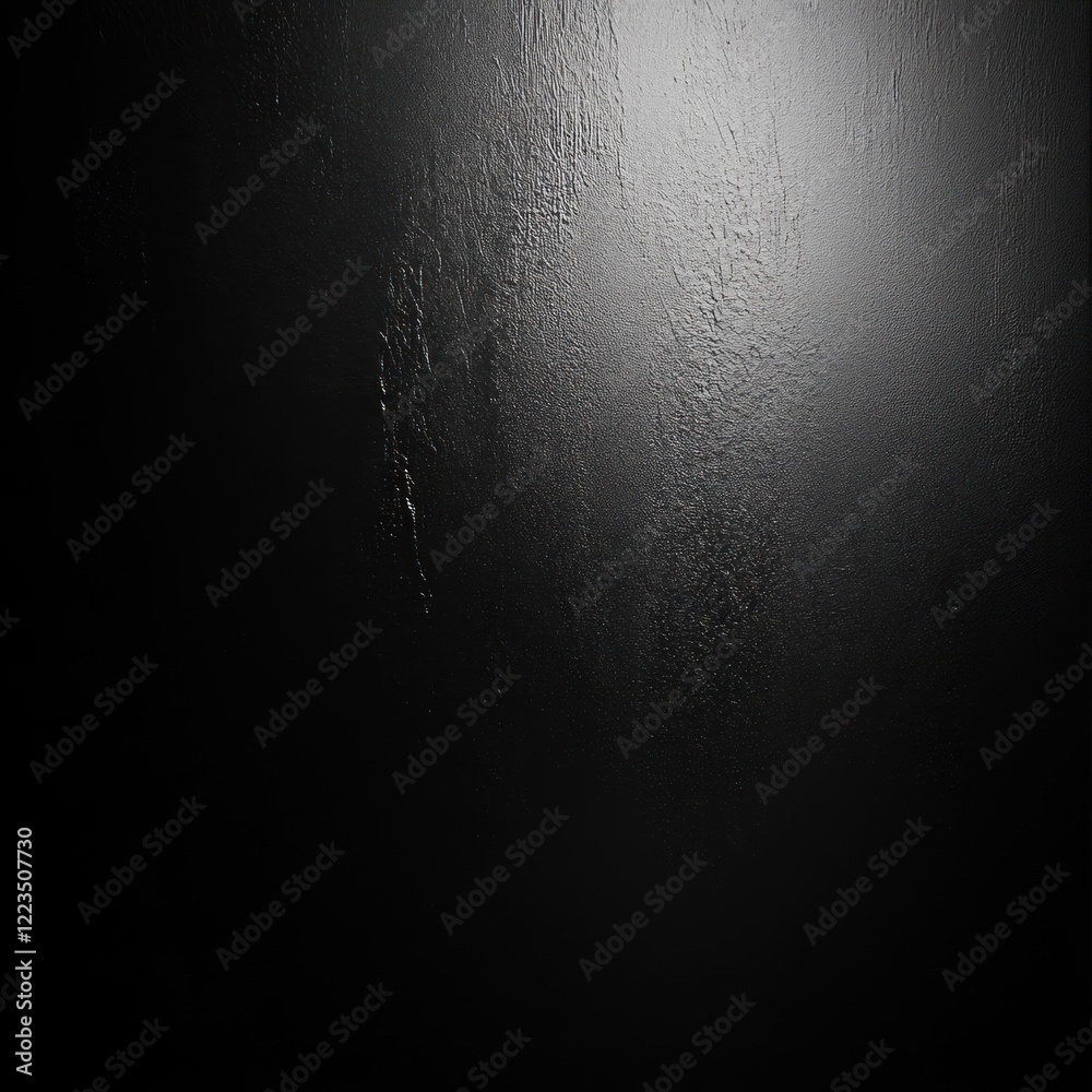 Poster dark textured surface with light reflection