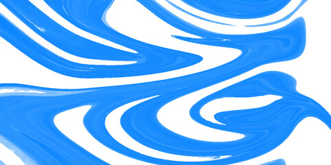 Liquify Swirl white and blue Color Art Abstract Pattern white and blue marble texture and background design .glossy liquid acrylic paint texture background design .