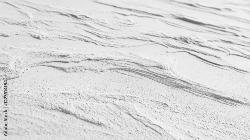 Poster white textured surface with wavelike patterns