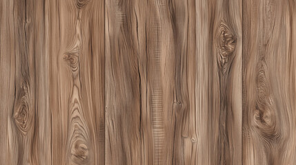 Fototapeta premium Tough, Weathered Wood Plank Texture with Coarse Grain Lines, Uneven Edges, and Rich Brown Hues, Perfect for Achieving Natural, Hard-Worn Rustic Charm