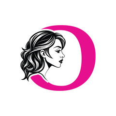 Beauty Logo Initial Letter O  Creative Luxury Vector illustration. Letter O Beauty Logo design.