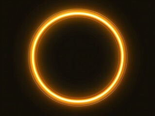 abstract background with glowing circles