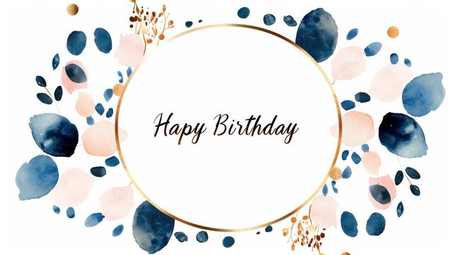 Joyful birthday celebration festive event card design vibrant environment artistic view warm wishes