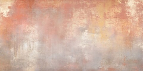 Orange and beige brush strokes blending dynamically, forming textured abstract background with artistic depth and design potential