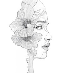 illustration line drawing black and white for quick start guide Install app on device