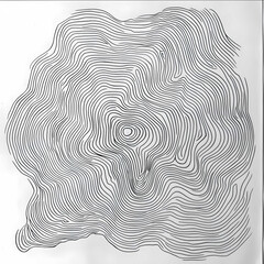 wood grain line drawing white background