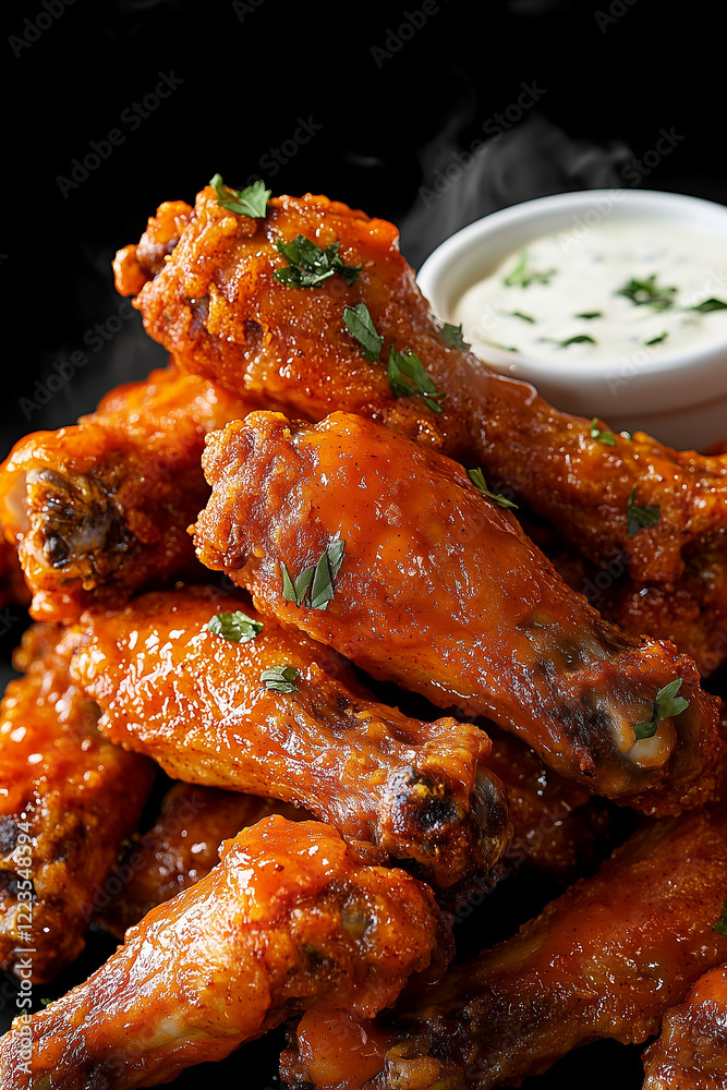 Canvas Prints buffalo chicken wings