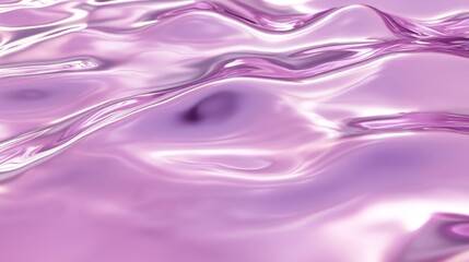 Obraz premium Abstract Lavender Liquid Swirling Smoothly