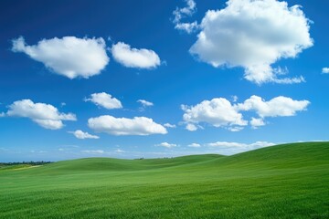Fototapeta premium Scenic Laguna Hills: A Beautiful Blend of Blue Skies, Colourful Hills, and California's Coastal Charm
