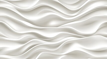 Obraz premium Abstract White Wave Pattern Background Design