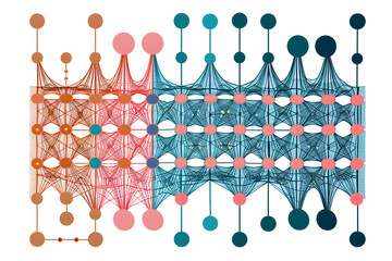 Visual Conceptualization of Neural Network in Machine Learning