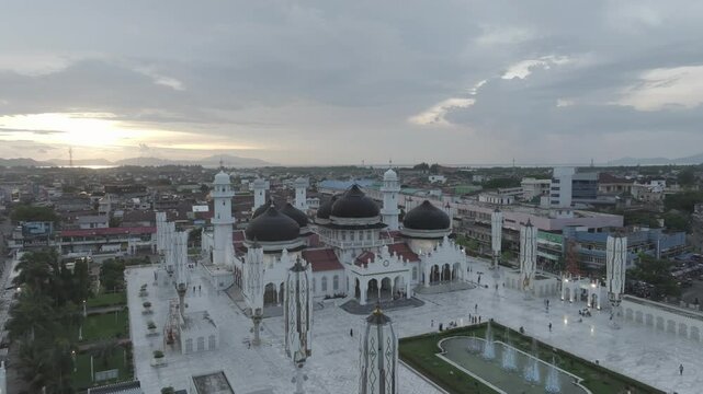 Grand Mosque of Acehnese, Indonesia