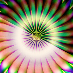 Opal Waves on Silent Shores. Neo Psychedelia album cover background artwork.