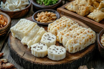 Tasty Korean snacks Yakgwa and Yaksik