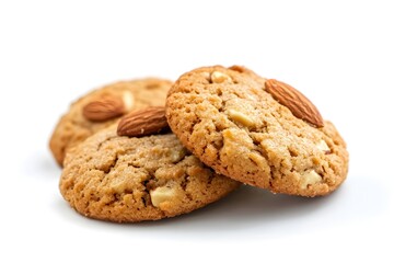 Fresh Almond Cookie Close-Up