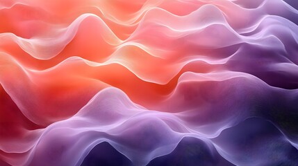 A background of soft waves forming abstract, minimalist curves.