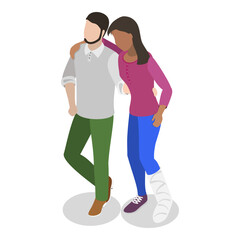 3D Isometric Flat Vector Illustration of Medical First Aid, Emergency procedures, and rescue scenarios. Item 5