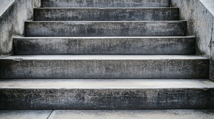 Aged Stone Steps: A Timeless Architectural Detail