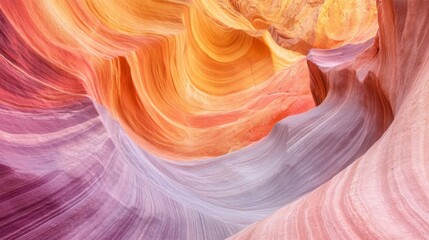 Obraz premium Stunning Colors of a Canyon's Interior