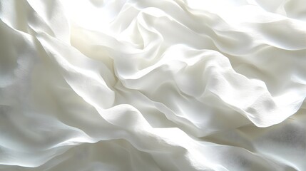 Fototapeta premium A background of textured white with soft shadows for a clean look.