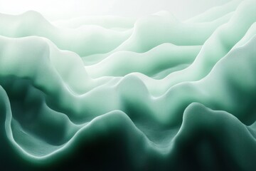 Obraz premium Highresolution serene gradient image in cool tones with depth