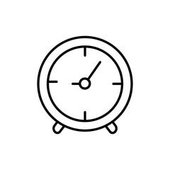 Clock icon Vector logo set flat