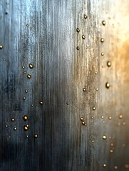 Obraz premium A clean, brushed metal texture in light silver.