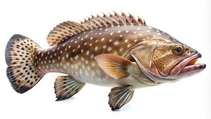 Naklejka premium Spotted Grouper Fish