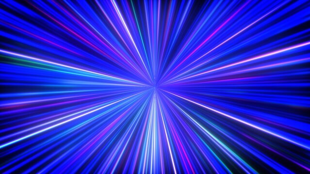 Hyperspeed Space Travel Background
