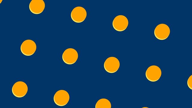 Kinetic Animated Spheres Background