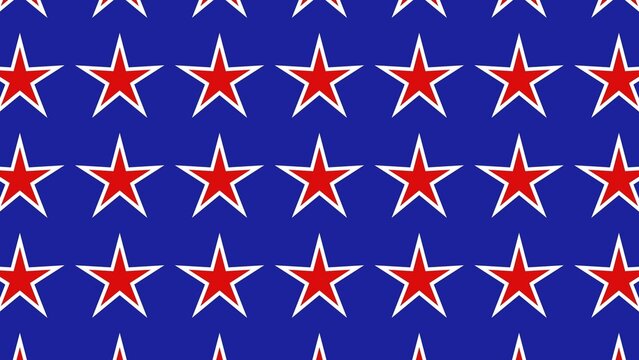 Looping Animated Stars Background