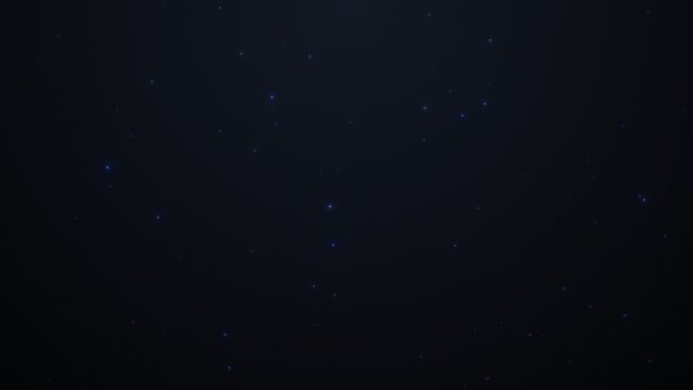 Mysterious Magic Particles Animated Background